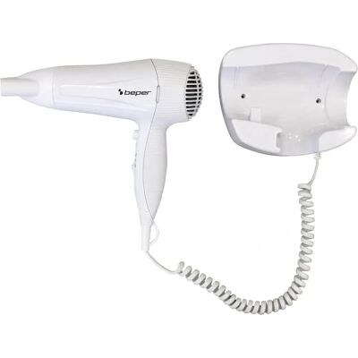 BEPER Wandmontage Haardroger - 2000W - Wit - Haardroger BEPER Wandmontage Haardroger - 2000W - Wit - Haardroger