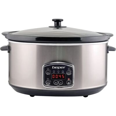 Beper BC.510 - Stahl - Slow Cooker Beper BC.510 - Stahl - Slow Cooker
