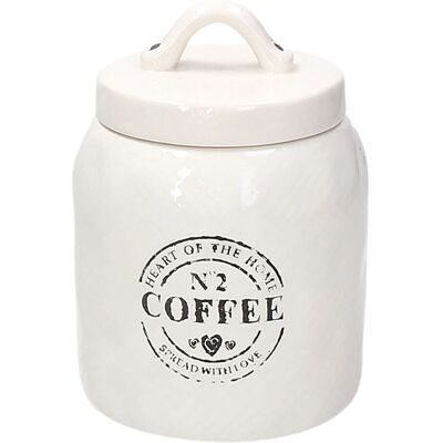 Tognana Porcellane DE1BAN93263 Keramik-Kaffeekontainer - Küchenaufbewahrung Tognana Porcellane DE1BAN93263 Keramik-Kaffeekontainer - Küchenaufbewahrung