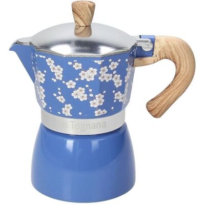 Tognana Porcellane V44300BJAPA Kézi kávéfőző - Kávéfőző, Kék, 3 csészényi Tognana Porcellane V44300BJAPA Kézi kávéfőző - Kávéfőző, Kék, 3 csészényi