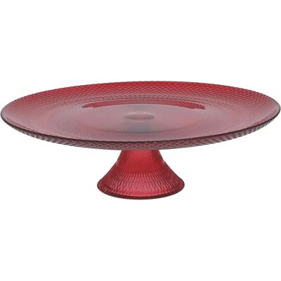 Alzata Tognana Rosso - 28cm - Elegante per Natale Alzata Tognana Rosso - 28cm - Elegante per Natale