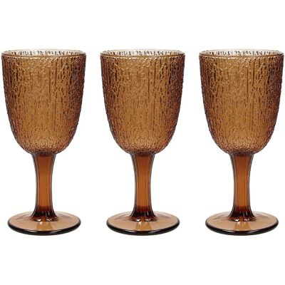 Tognana Davor Amber Glas 250ml - Glaswaren Tognana Davor Amber Glas 250ml - Glaswaren