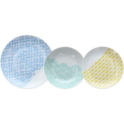 Tognana - Madison - Multicolor - Servieset Tognana - Madison - Multicolor - Servieset