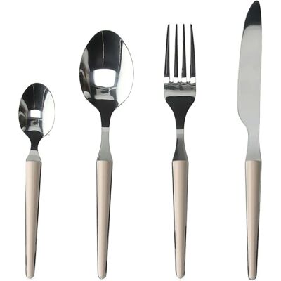 Tognana Antony Zen Crema Besteck-Set - Besteckset Tognana Antony Zen Crema Besteck-Set - Besteckset