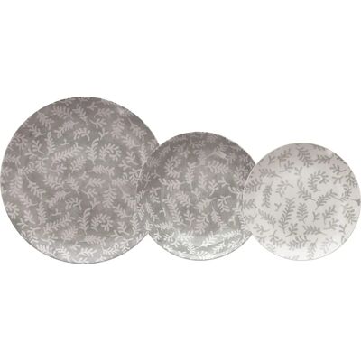 Service de Vaisselle en Porcelaine Tognana Madison Foliage - 18 Pièces Service de Vaisselle en Porcelaine Tognana Madison Foliage - 18 Pièces