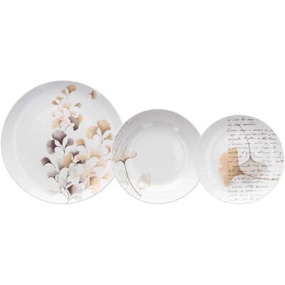 Tognana Porzellanset MC070185787 - 18 Teile Beige Tognana Porzellanset MC070185787 - 18 Teile Beige