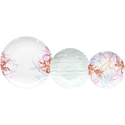 Service Madison Pacifico de 18 pièces - Multicolore Service Madison Pacifico de 18 pièces - Multicolore