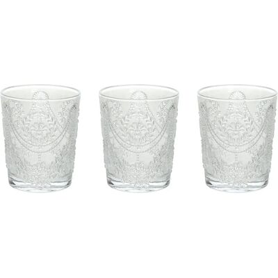 Ensemble de 3 verres Savoia - Verre Transparent Ensemble de 3 verres Savoia - Verre Transparent