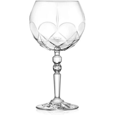 Sada 6 sklenic na gin Highball Tognana - Průhledné sklo Sada 6 sklenic na gin Highball Tognana - Průhledné sklo