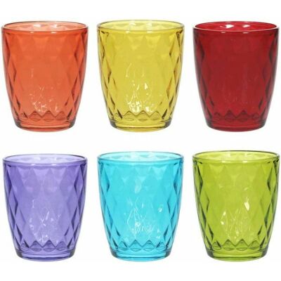 Tognana Jenny Flerfärgade Glasset - 6 st 320ml Tognana Jenny Flerfärgade Glasset - 6 st 320ml