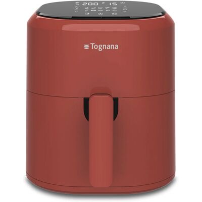 Tognana Porcellane D2DFA01IRRO - Rood - Heteluchtfriteuse Tognana Porcellane D2DFA01IRRO - Rood - Heteluchtfriteuse