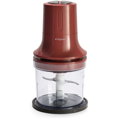 Tognana Porcellane D2DTU02IRRO - Rood - elektrische voedselhacker Tognana Porcellane D2DTU02IRRO - Rood - elektrische voedselhacker