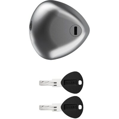Serratura per furgone Blackstone Silver SLAM - Lucchetto di sicurezza in acciaio inox Serratura per furgone Blackstone Silver SLAM - Lucchetto di sicurezza in acciaio inox