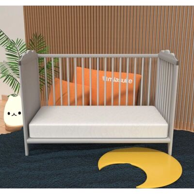 Colchón para bebé MIASUITE - Memory Foam, funda extraíble, 55x120cm - Ortopédico Colchón para bebé MIASUITE - Memory Foam, funda extraíble, 55x120cm - Ortopédico