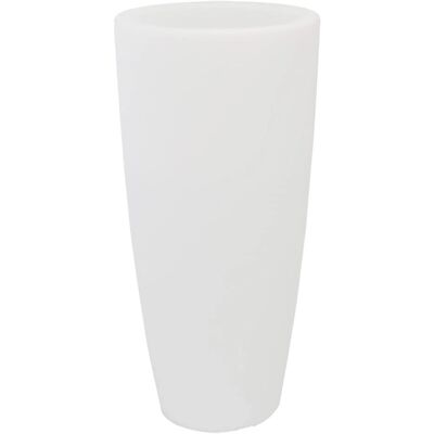 Teknoplast Monacis Weiß Gartenlicht-Topf - 70cm, Ø 33cm, IP44 Teknoplast Monacis Weiß Gartenlicht-Topf - 70cm, Ø 33cm, IP44