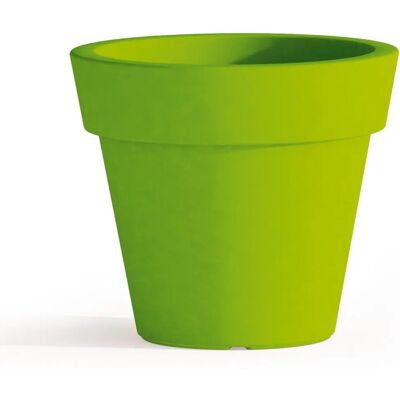 Maceta Begonia Verde 45cm de Resina de Tekcnoplast Maceta Begonia Verde 45cm de Resina de Tekcnoplast