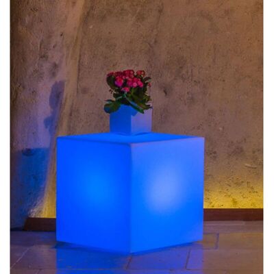 MONACIS YouCube Bright Lanterne LED Bleue Extérieur - Type de Produit - Publicité MONACIS YouCube Bright Lanterne LED Bleue Extérieur - Type de Produit - Publicité