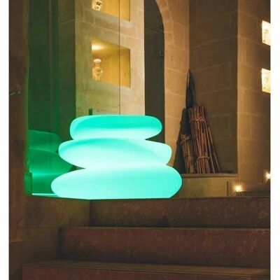 Lampada da giardino Eden Bright Tekcnoplast - Decorazione, Luce Blu Lampada da giardino Eden Bright Tekcnoplast - Decorazione, Luce Blu