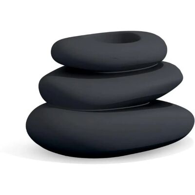 Idralite Pot de Jardin en Résine Eden - 75x62 cm, Antracite - Publicité Idralite Pot de Jardin en Résine Eden - 75x62 cm, Antracite - Publicité