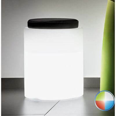 Tekcnoplast Pouf Quadrato LED Multicolore Tekcnoplast Pouf Quadrato LED Multicolore