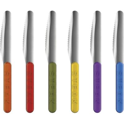 ViceVersa Edelstahl 6-tlg. Steakmesser - Steakmesser ViceVersa Edelstahl 6-tlg. Steakmesser - Steakmesser