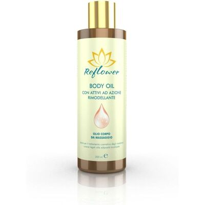Reflower Olio Corpo Rimodellante - Olio da massaggio - Idrata e Nutre la Pelle Reflower Olio Corpo Rimodellante - Olio da massaggio - Idrata e Nutre la Pelle