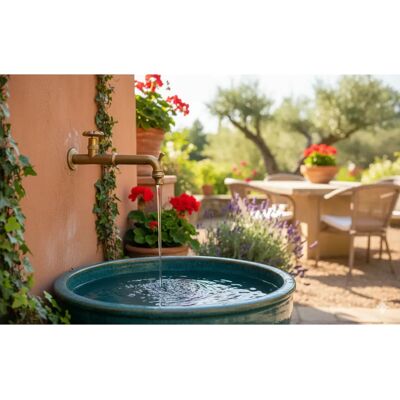 BEL-FER Modello RUB/007 Rubinetto da giardino in ottone - Fontana BEL-FER Modello RUB/007 Rubinetto da giardino in ottone - Fontana