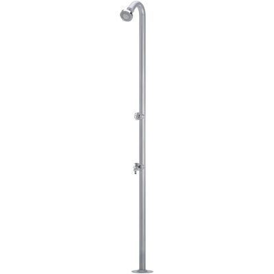Doccia da Giardino Belfer - 42D3 alluminio con rubinetto acqua fredda Doccia da Giardino Belfer - 42D3 alluminio con rubinetto acqua fredda