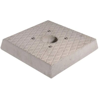 Base per Fontana BEL-FER 42/BSC/1 - Cemento Quadrata 30x30x5cm Base per Fontana BEL-FER 42/BSC/1 - Cemento Quadrata 30x30x5cm