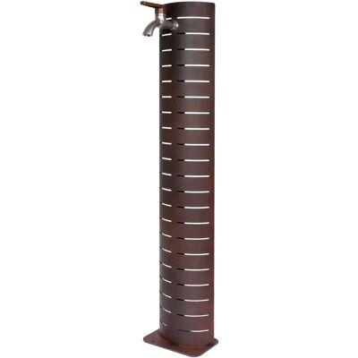Fontaine de Jardin Belfer avec Robinet - Acier Cor-Ten Rouge 89x21x17 cm - Publicité Fontaine de Jardin Belfer avec Robinet - Acier Cor-Ten Rouge 89x21x17 cm - Publicité