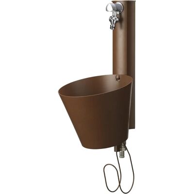 Belfer Modello 42/PRS Fontana da Giardino a Parete - Rubinetto, Secchio Rimovibile Belfer Modello 42/PRS Fontana da Giardino a Parete - Rubinetto, Secchio Rimovibile
