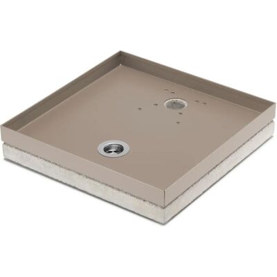 Base fontana BEL-FER Modello 42/BSE/10 - Cemento e Metallo, Tortora Base fontana BEL-FER Modello 42/BSE/10 - Cemento e Metallo, Tortora