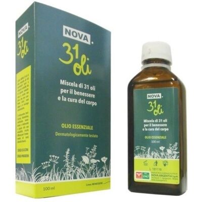 Miscela di Oli Essenziali Nova Argentia - 31 Estratti di Piante - 100ml Miscela di Oli Essenziali Nova Argentia - 31 Estratti di Piante - 100ml