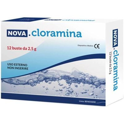 Nova Argentia Srl Ind. Farm Nova Cloramina - Polvere disinfettante Nova Argentia Srl Ind. Farm Nova Cloramina - Polvere disinfettante