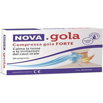 Nova Argentia Srl Gola Forte 20 Confetti - Calma e Protegge Nova Argentia Srl Gola Forte 20 Confetti - Calma e Protegge