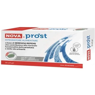 Nova Argentia Srl Ind. Farm Nova Prost 30 Capsule - Supporto prostata e vie urinarie Nova Argentia Srl Ind. Farm Nova Prost 30 Capsule - Supporto prostata e vie urinarie
