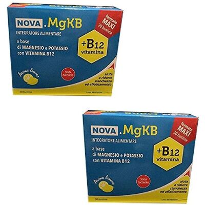 Nova Argentia MgKB 30 Bustine - Integratore di Magnesio e Potassio Nova Argentia MgKB 30 Bustine - Integratore di Magnesio e Potassio