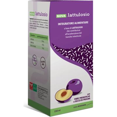 Nova Argentia Srl Lattulosio 150ml - Integratore digestivo Nova Argentia Srl Lattulosio 150ml - Integratore digestivo