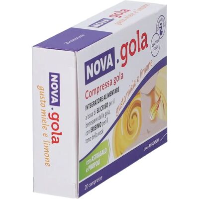 Nova Argentia Srl Modello - Pastiglie per gola e naso Nova Argentia Srl Modello - Pastiglie per gola e naso