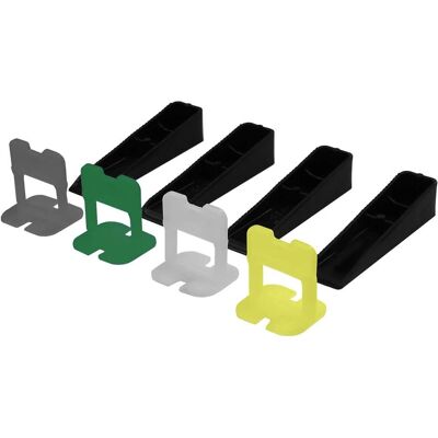 GENÉRICA Distanziali per piastrelle - 2mm - Bianco - Sistema di livellamento delle piastrelle GENÉRICA Distanziali per piastrelle - 2mm - Bianco - Sistema di livellamento delle piastrelle