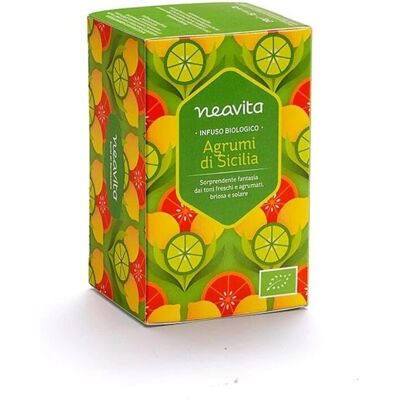 Infuso Biologico Agrumi di Sicilia - Tisana alle Erbe Infuso Biologico Agrumi di Sicilia - Tisana alle Erbe