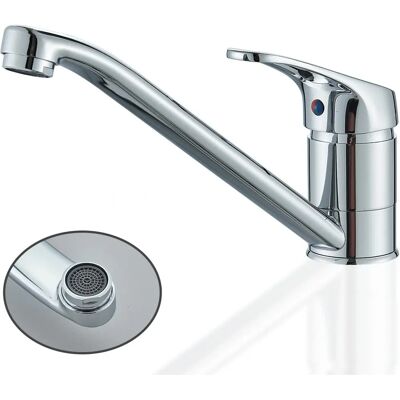 Robertagor S9005 Küchenarmatur - Drehbar, Modernes Design, Flexible Schläuche Robertagor S9005 Küchenarmatur - Drehbar, Modernes Design, Flexible Schläuche