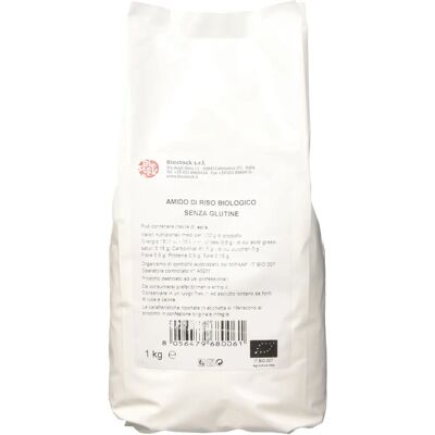 Amido di riso senza glutine - Ingrediente domestico Amido di riso senza glutine - Ingrediente domestico