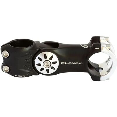 attacco manubrio Eleven - Regolabile -20° a 40° - 125mm - Argento attacco manubrio Eleven - Regolabile -20° a 40° - 125mm - Argento