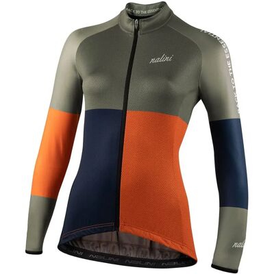 Jersey Nalini LS Color - Corte de carrera - Microfibra - Poliéster - Mujer Jersey Nalini LS Color - Corte de carrera - Microfibra - Poliéster - Mujer