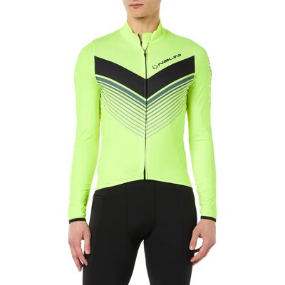 Maillot Nalini Fit de manga larga - Protección térmica - Viento - S Maillot Nalini Fit de manga larga - Protección térmica - Viento - S