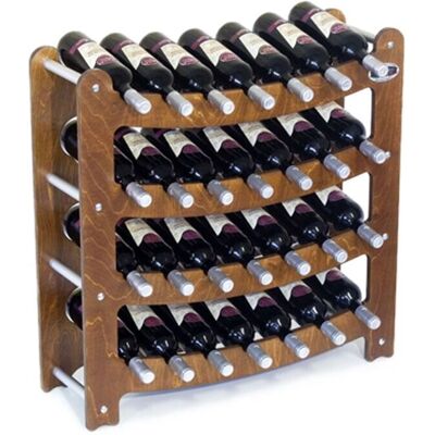 ORIGINAL LEGNO ITALIA Syrah Scaffale in Legno per Bottiglie di Vino - Porta Bottiglie ORIGINAL LEGNO ITALIA Syrah Scaffale in Legno per Bottiglie di Vino - Porta Bottiglie