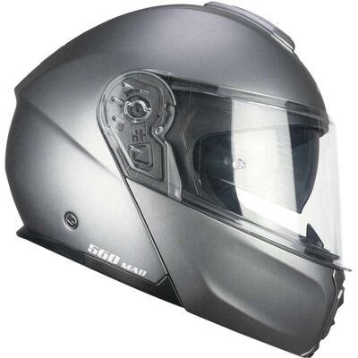 CGM - 560A MAD MONO - Antracite satinato - Casco modulare CGM - 560A MAD MONO - Antracite satinato - Casco modulare