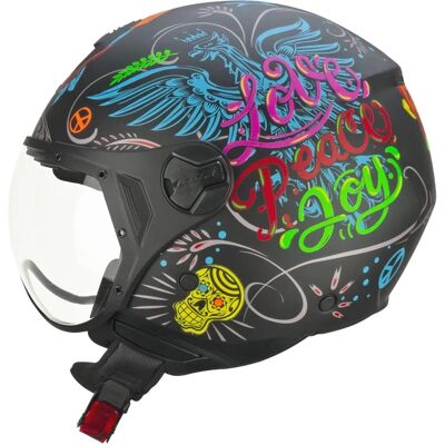 Casco Moto Jet CGM 167S FLO JOY - Casco urbano Casco Moto Jet CGM 167S FLO JOY - Casco urbano