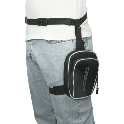 T.J. Marvin B02 MINILEG Negro Bolsa de Pierna - Poliéster Impermeable T.J. Marvin B02 MINILEG Negro Bolsa de Pierna - Poliéster Impermeable